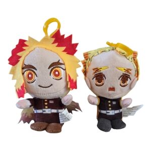 EC DEMON SLAYER ANIME KEYCHAINS LOT OF TWO
